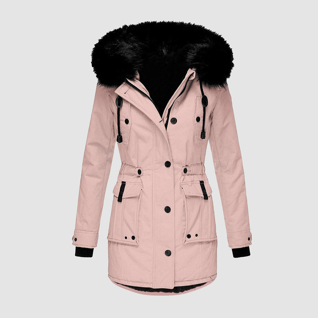 Women’s Long Coat with Refined Design