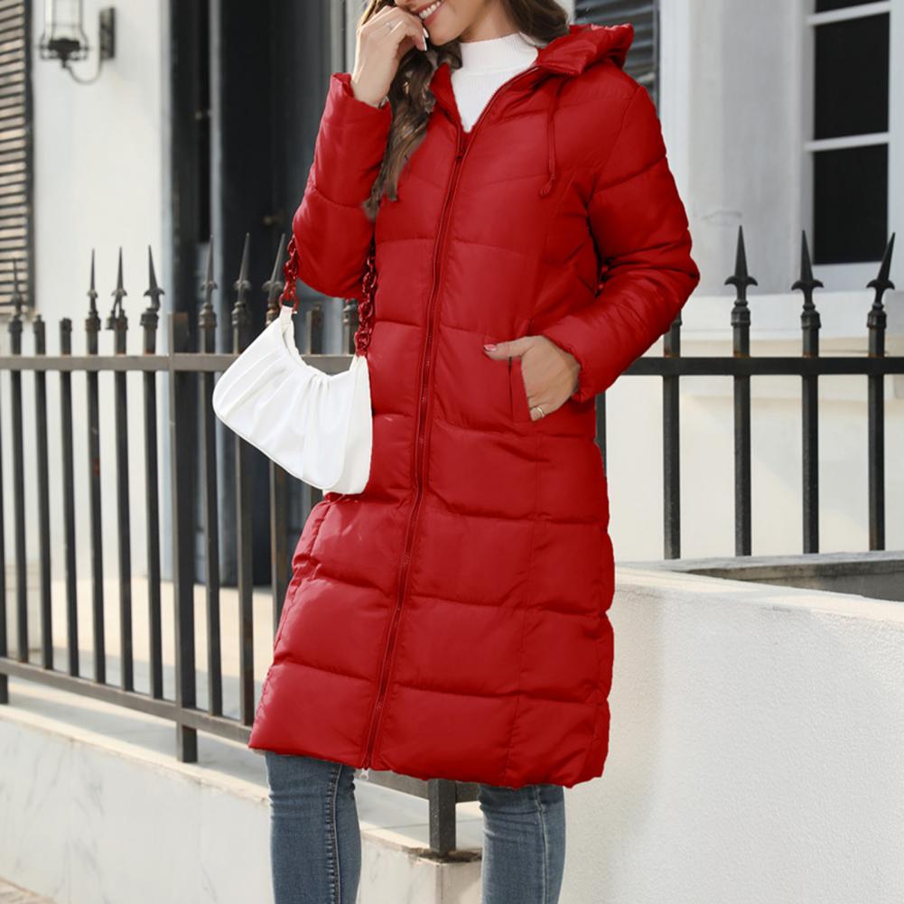Women’s Long Quilted Down Jacket
