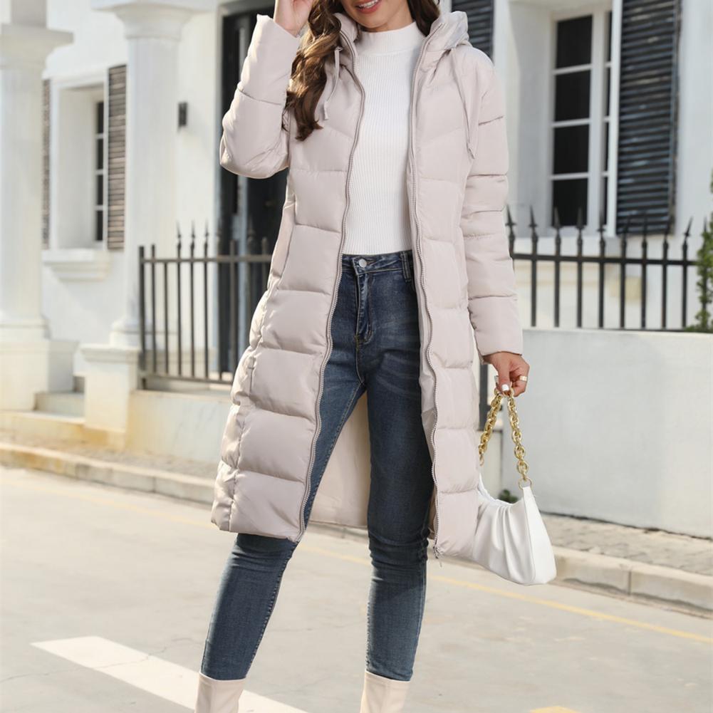 Women’s Long Quilted Down Jacket