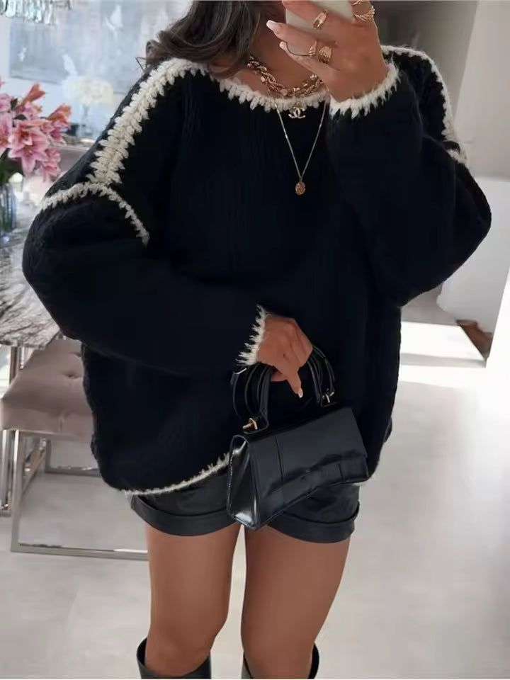 Women’s Oversized Chunky Knit Pullover Jumper