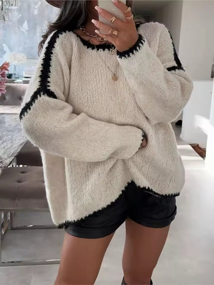 Women’s Oversized Chunky Knit Pullover Jumper
