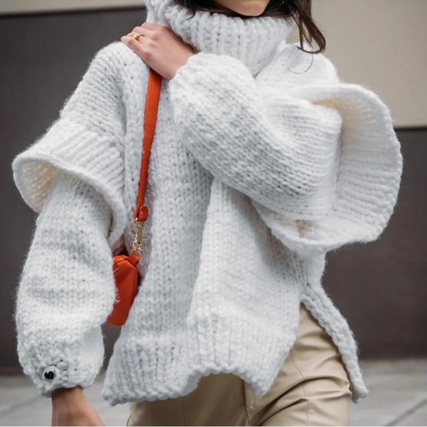 Women’s Oversized Turtleneck Sweater