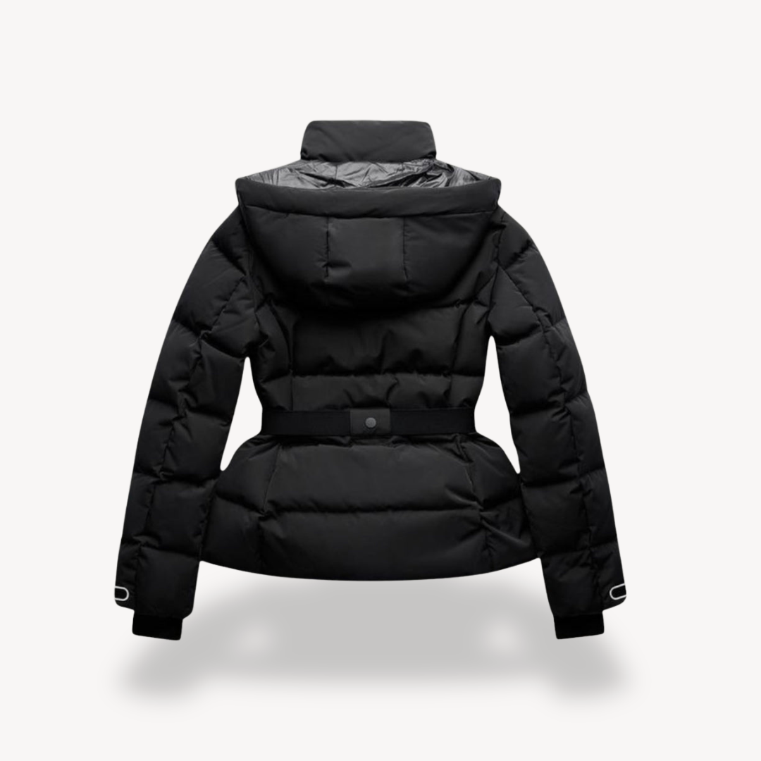 Riley | Women's Hooded Belted Puffer Jacket 8