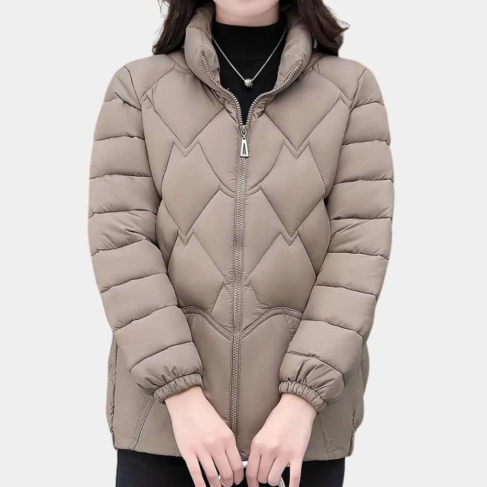 Women’s Quilted Jacket With Padded Silhouette