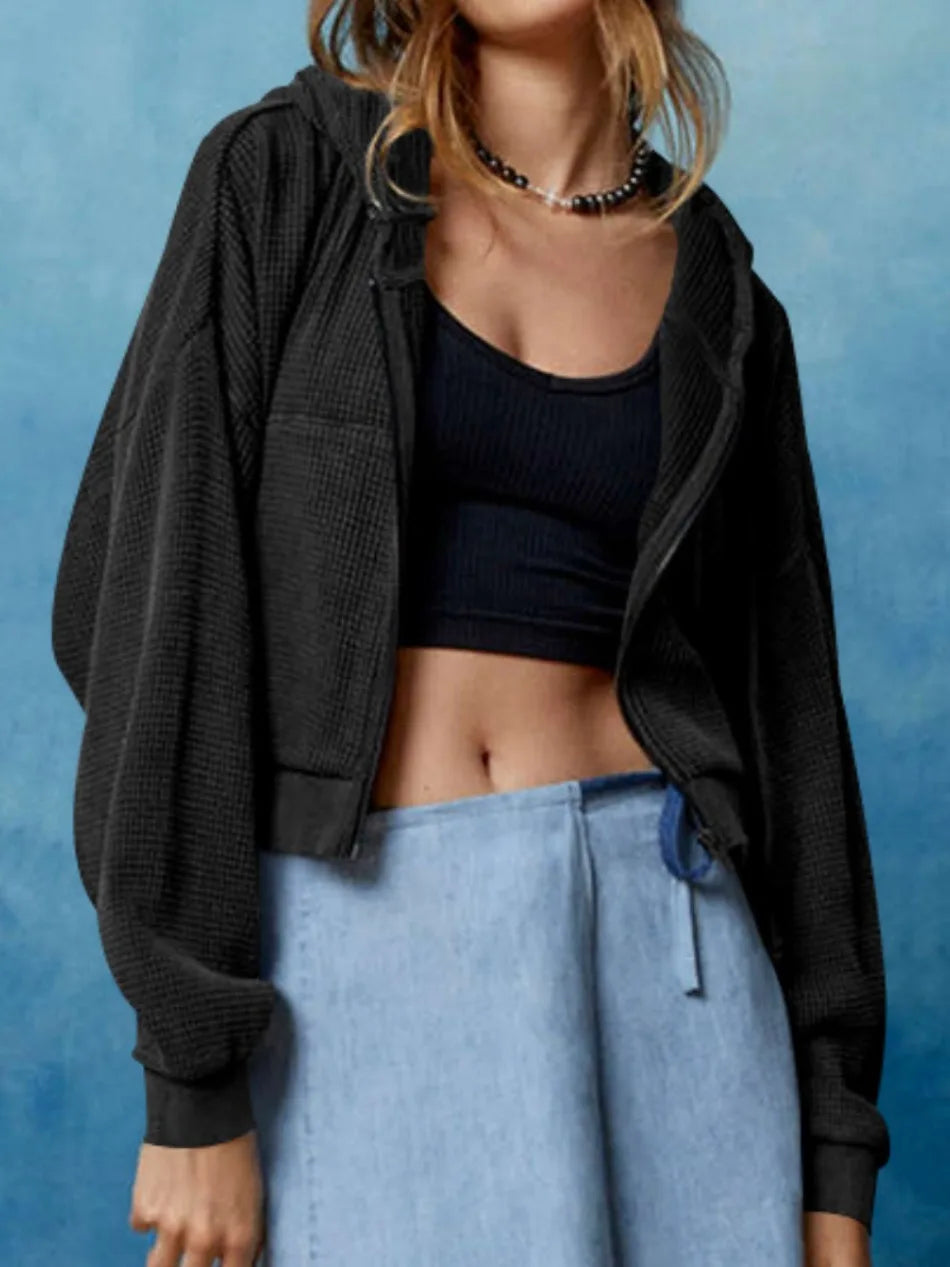 Women’s Short Jacket Cropped Waistline