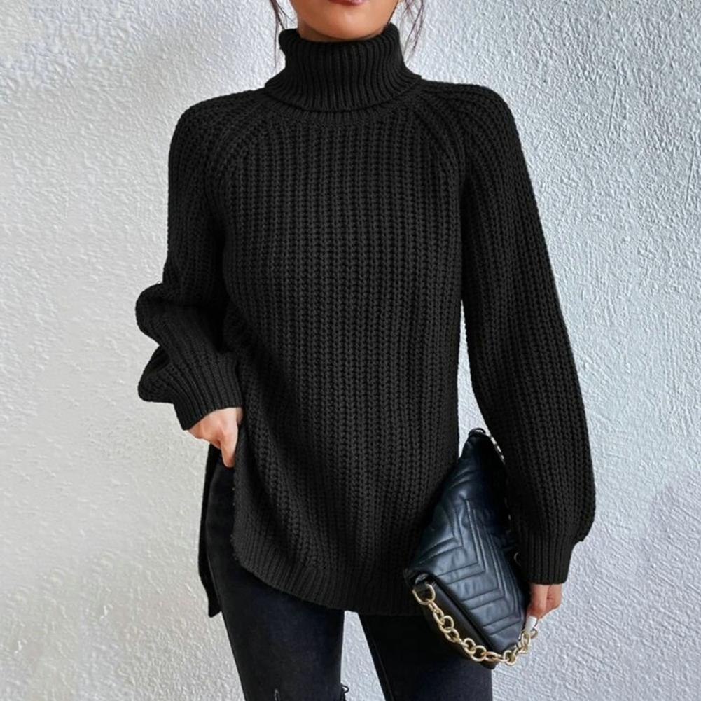 Women's Turtleneck Jumper With Long Sleeves