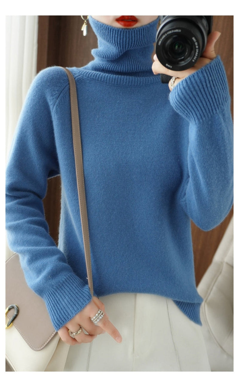 Women’s Turtleneck Knit Jumper