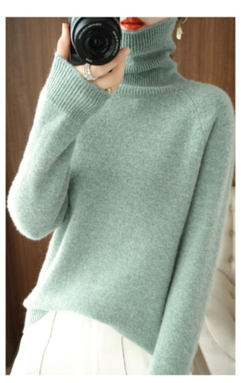 Women’s Turtleneck Knit Jumper