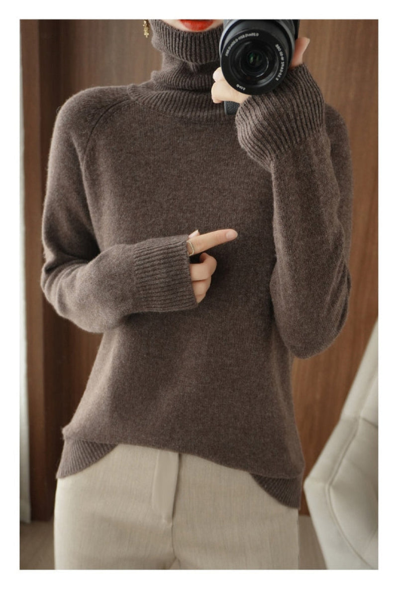 Women’s Turtleneck Knit Jumper