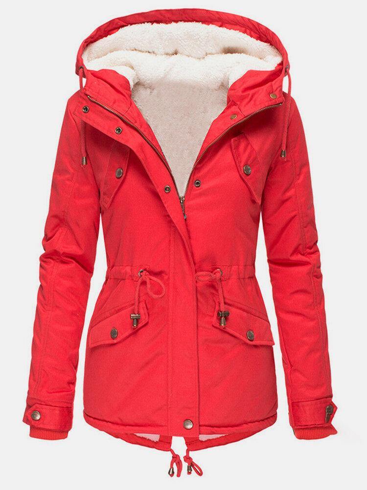 Women’s Winter Jacket With Adjustable Hood