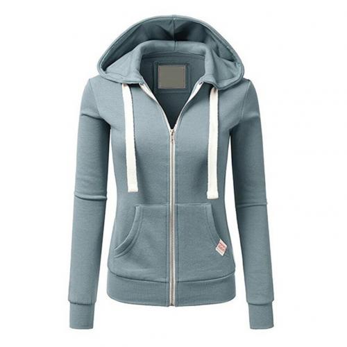 Women’s Zip Up Jacket Slim Fit With Front Pockets