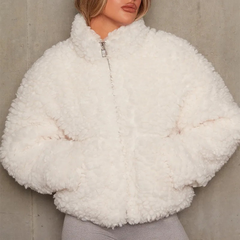 Women’s Puffer Jacket with Oversized Fit