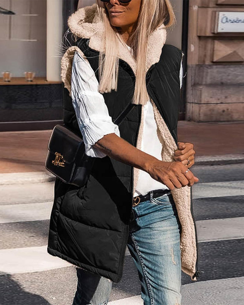 Tamar - Reversible thermal jacket with hood