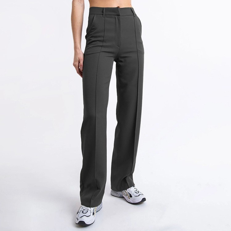 Leovy - Fashionable Women's Wide Leg Trousers