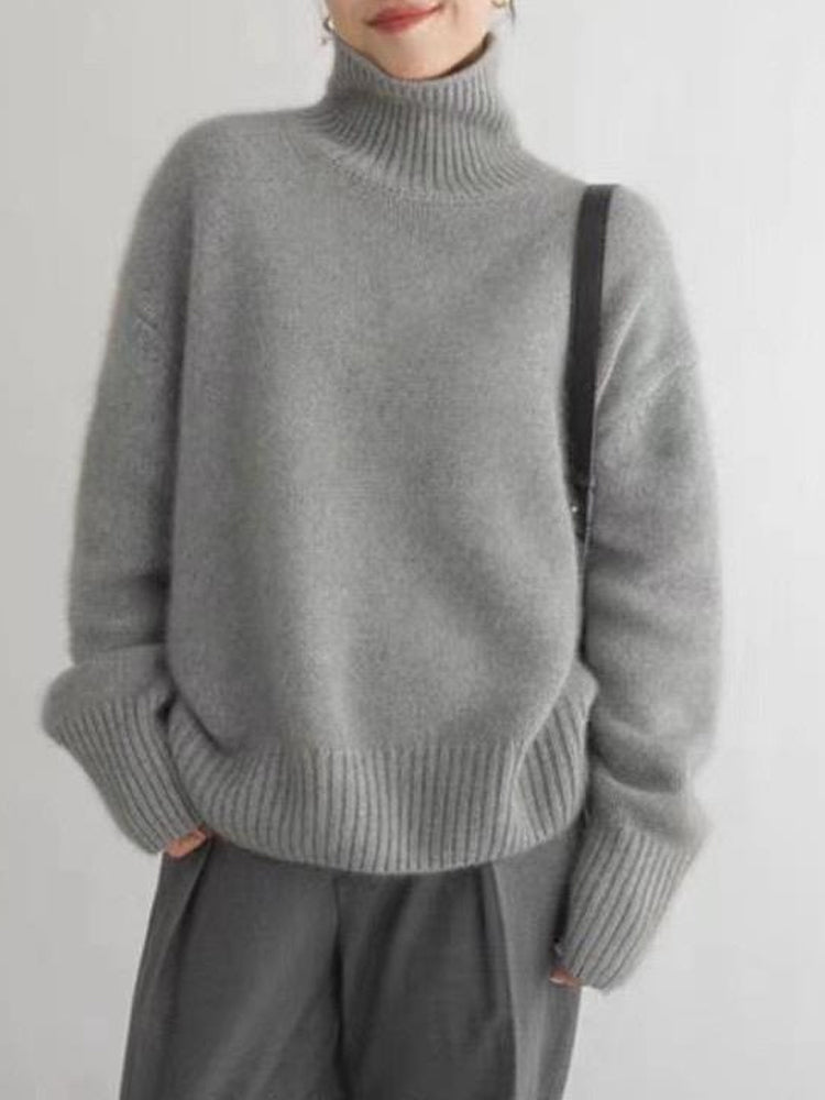 Women’s Classic Turtleneck Pullover Sweater