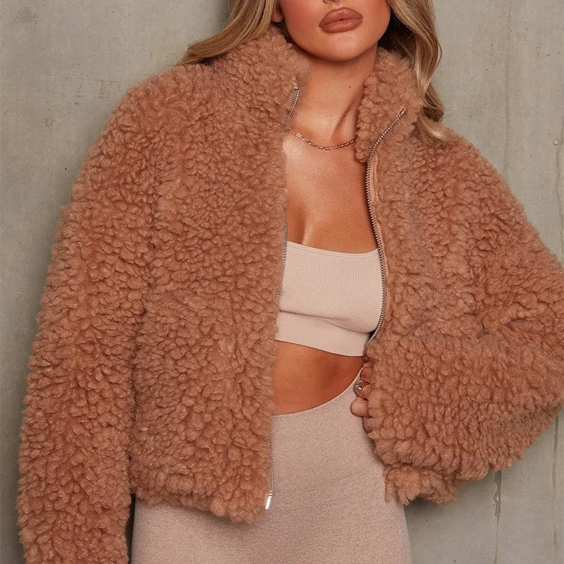 Women’s Puffer Jacket with Oversized Fit