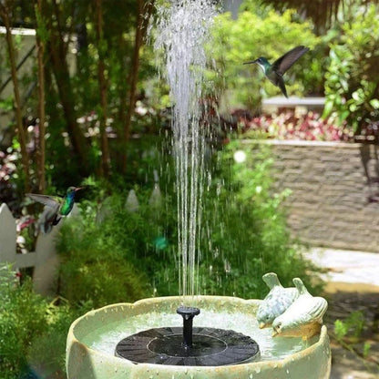 SolarSplash™ - Solar Powered Water Fountain