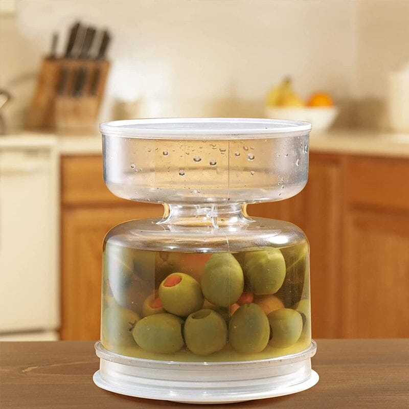 1+1 FREE | PickleJar™ Glass Container With Strainer