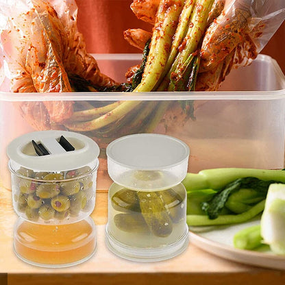 1+1 FREE | PickleJar™ Glass Container With Strainer