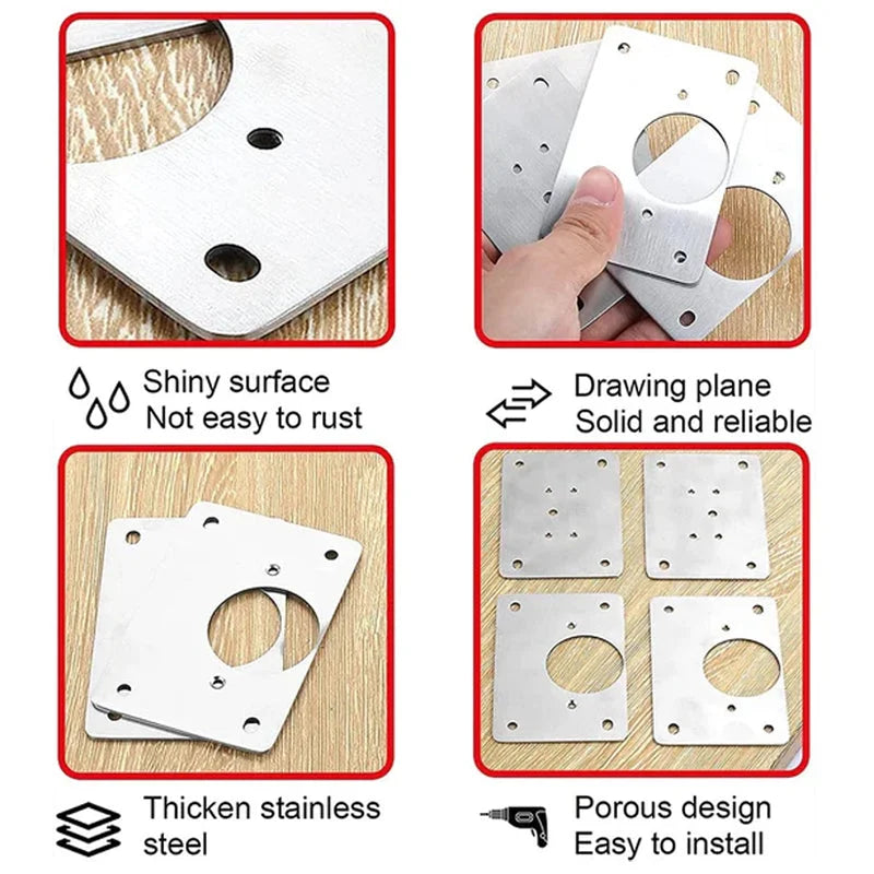 3+3 FREE | Door Hinge Repair Kit™ Improves door alignment