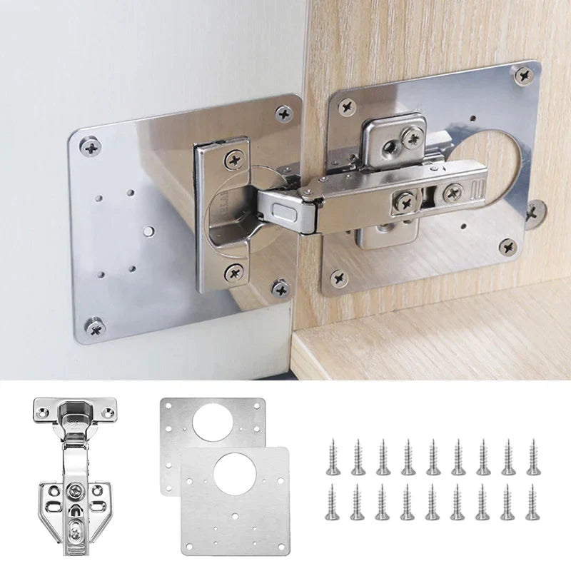 3+3 FREE | Door Hinge Repair Kit™ Improves door alignment