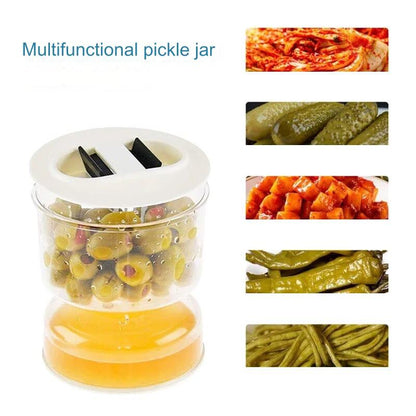 1+1 FREE | PickleJar™ Glass Container With Strainer