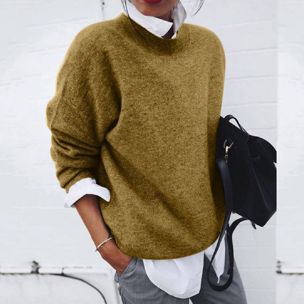 Elegant Knit Sweater - Stay Stylish While Staying Warm