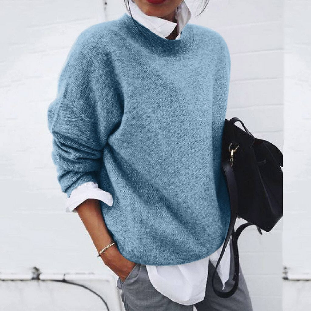 Elegant Knit Sweater - Stay Stylish While Staying Warm