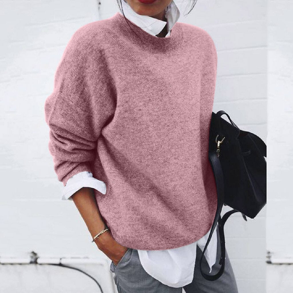 Elegant Knit Sweater - Stay Stylish While Staying Warm