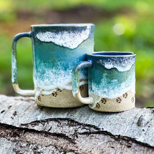 1+1 FREE | PawCup™ Ceramic Mug With An Enchanting Paw Print Design