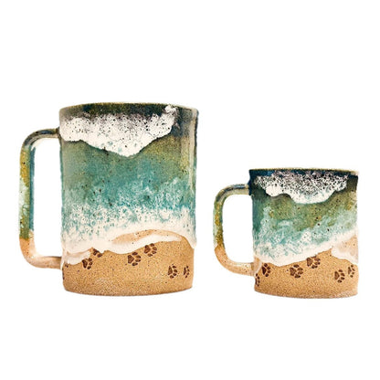 1+1 FREE | PawCup™ Ceramic Mug With An Enchanting Paw Print Design