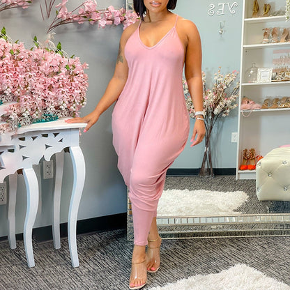 Plus Size Spencer Jumpsuit™ - Easy to Dress Up