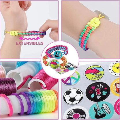 RainbowWeave™ - Colorful Braided Bracelet Set