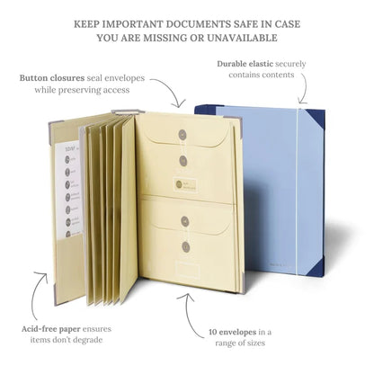 1+1 FREE | SafeBinder™ - Keeps important data organized!