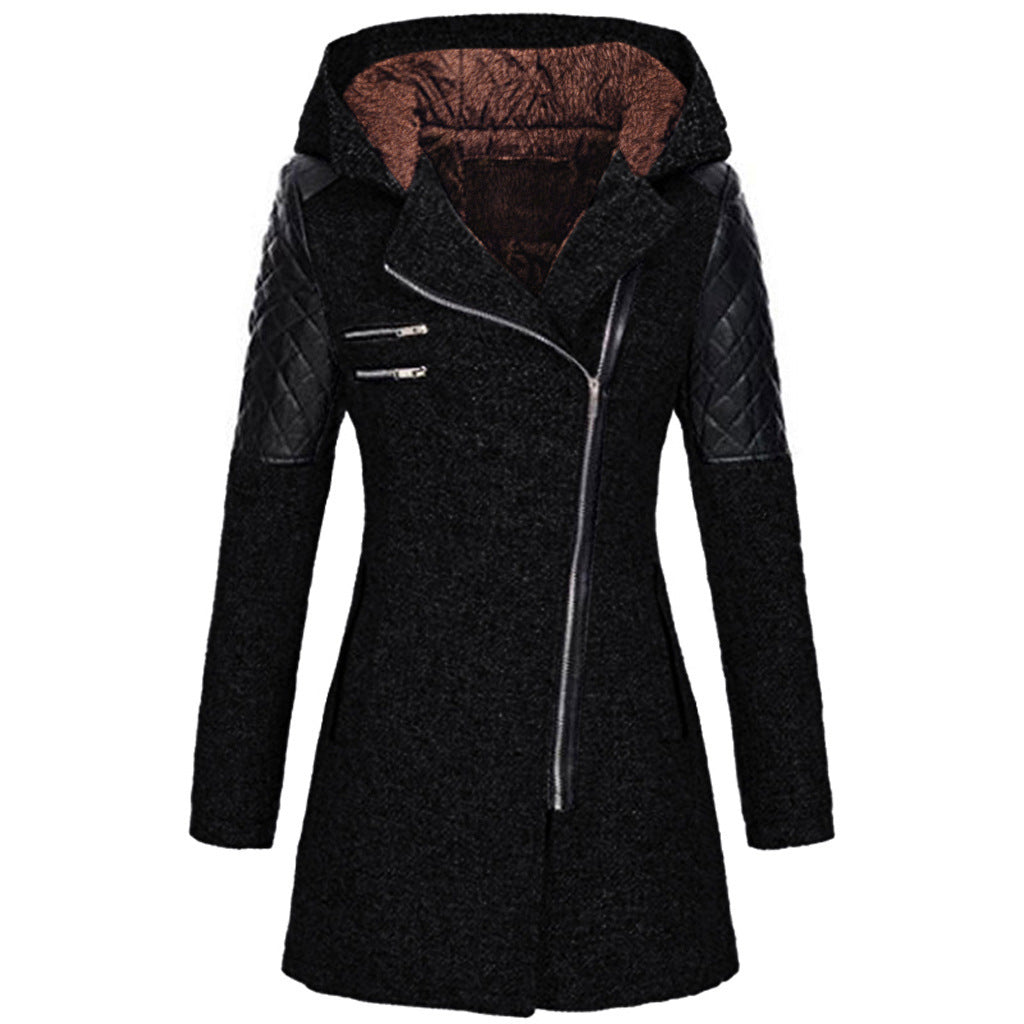 Rosalia - Elegant winter coat with hood