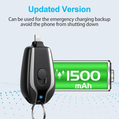 1+1 FREE | Keychain Power Bank™ Stay Charged Anywhere