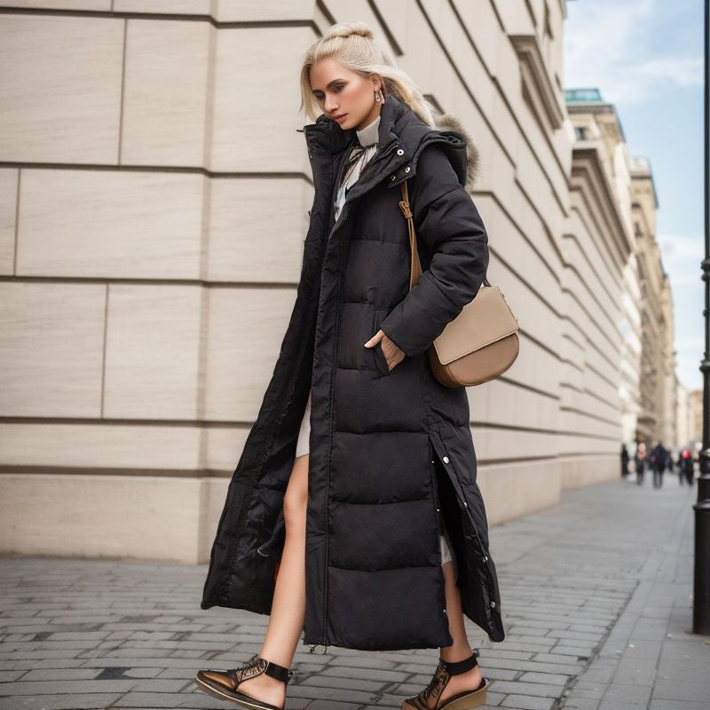 Paris - Long Loose-fit Winter Coat