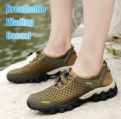 Outdoor Shoes™ - Waterproof and breathable men's shoes