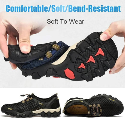 Outdoor Shoes™ - Waterproof and breathable men's shoes