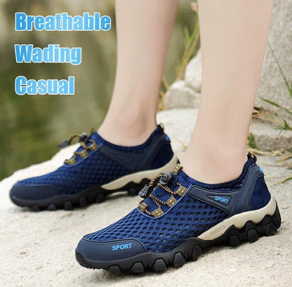 Outdoor Shoes™ - Waterproof and breathable men's shoes