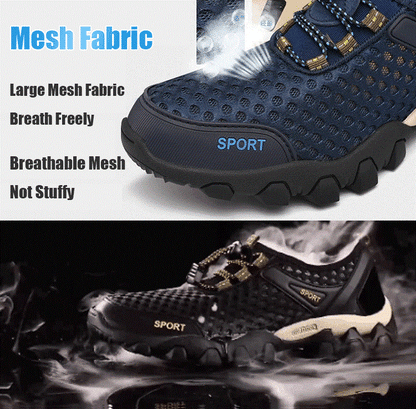 Outdoor Shoes™ - Waterproof and breathable men's shoes