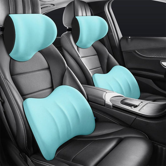 ComfortMax™ - Ergonomic Headrest And Lumbar Cushion