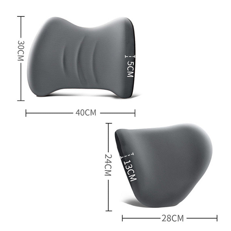 ComfortMax™ - Ergonomic Headrest And Lumbar Cushion