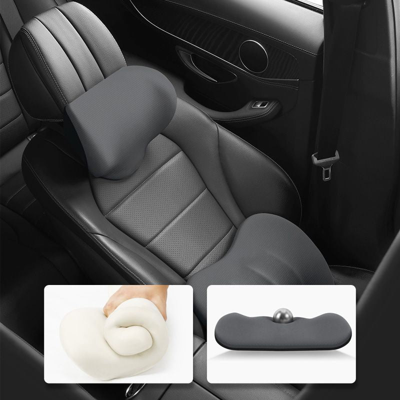 ComfortMax™ - Ergonomic Headrest And Lumbar Cushion