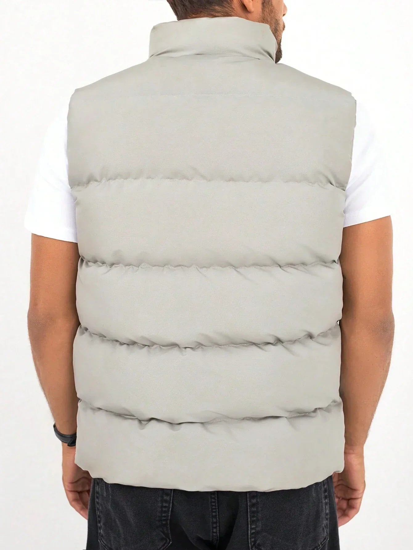 Apolinar - Quilted waistcoat for men with zip fastening