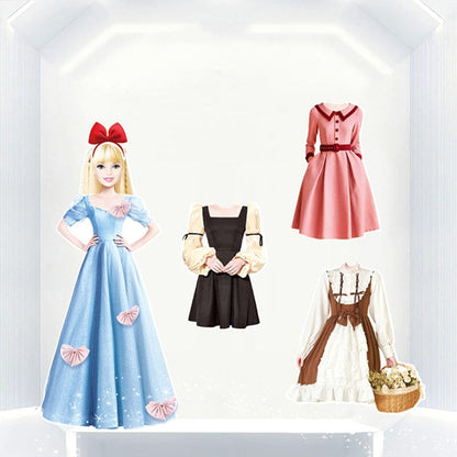 1+1 FREE | Princessify™ Magnetic Princess Paper Dress-up Doll