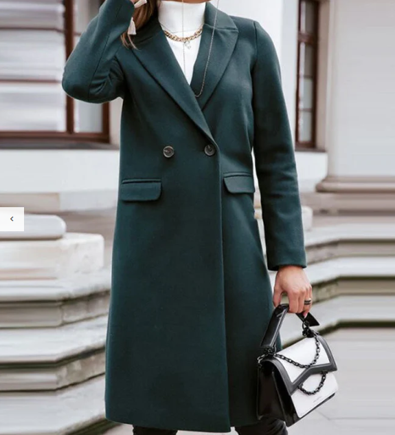 Legacy - Women's Long Coat with Timeless Elegance and Modern Style