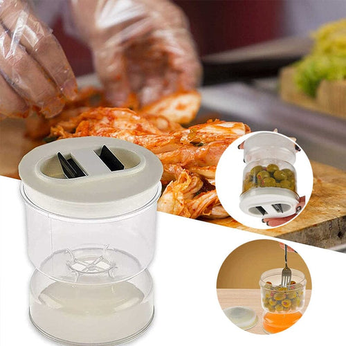 1+1 FREE | PickleJar™ Glass Container With Strainer