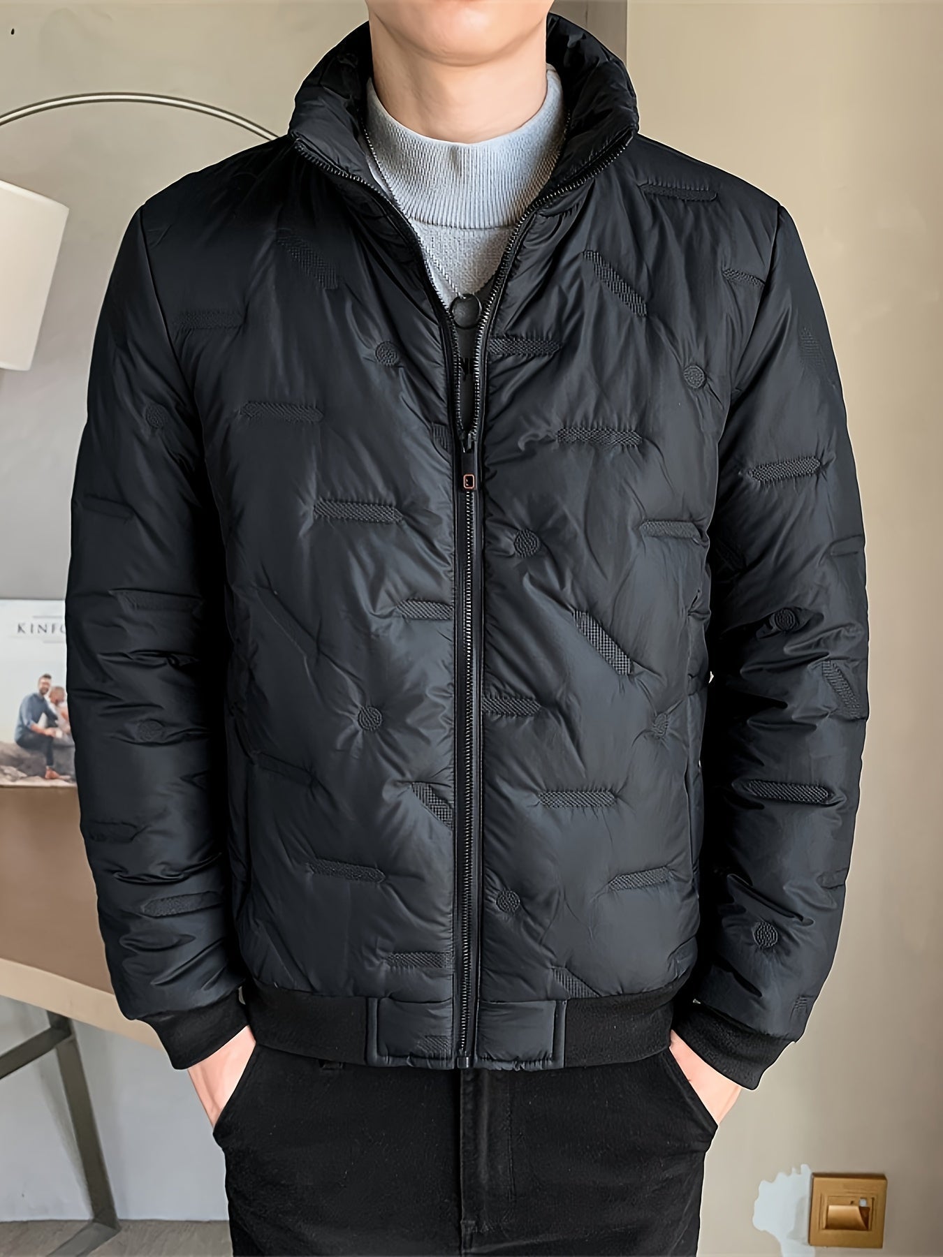 Mikhail - Comfortable and stylish winter jacket for men