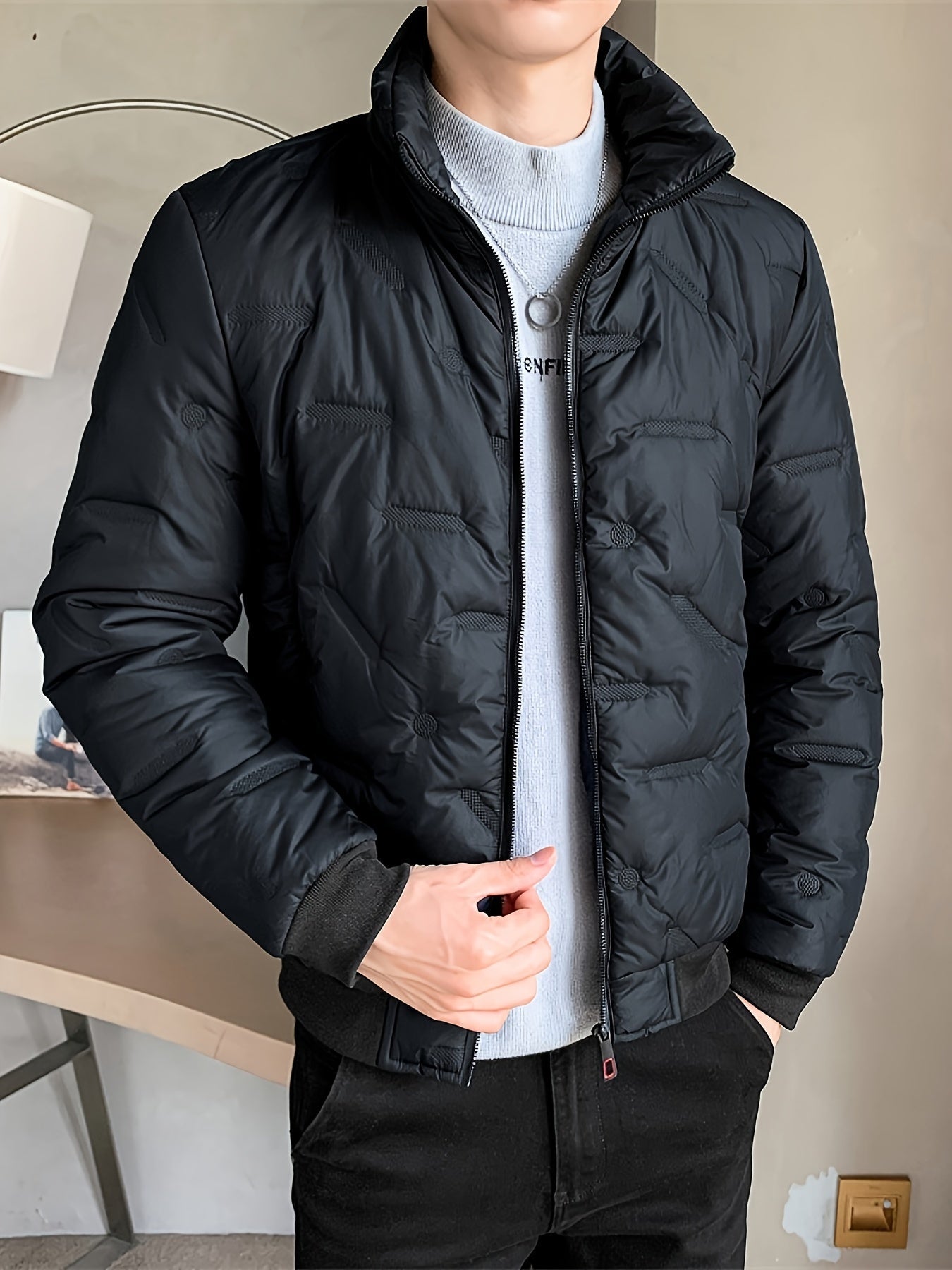 Mikhail - Comfortable and stylish winter jacket for men